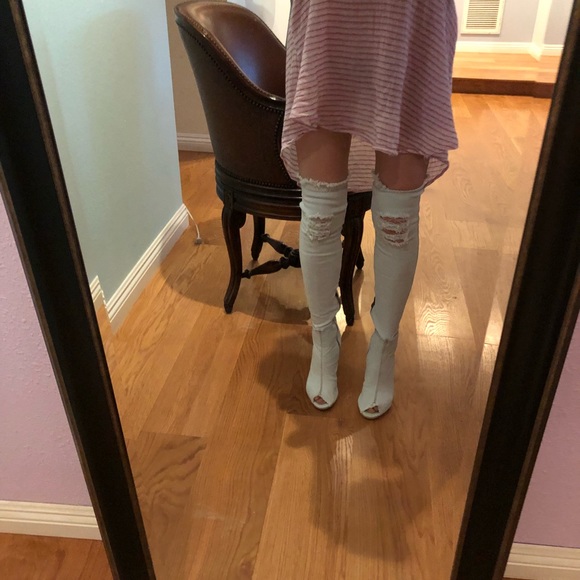 Denim boot - Picture 3 of 6